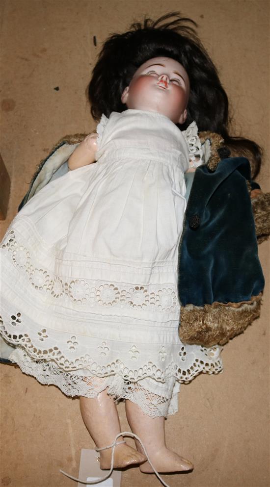 A SFNJ 60 3/0 biqsue head doll